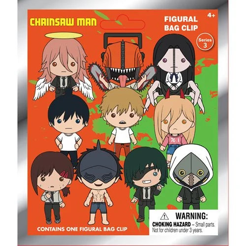 Chainsaw Man: 3D Foam Bag Clip Series 3