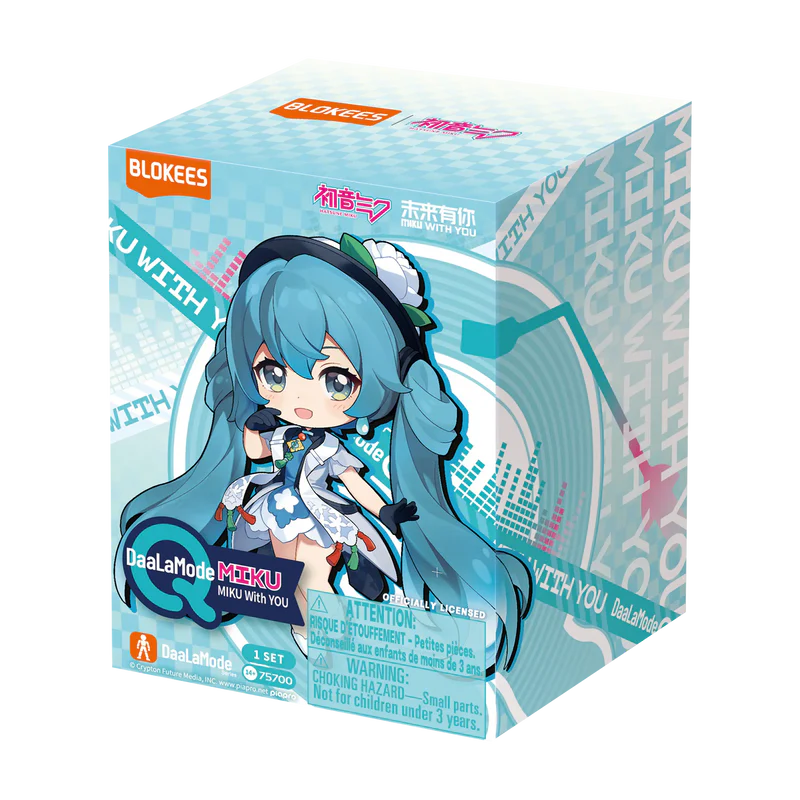 Blokees Hatsune Miku DaaLaMode Q Series - MIKU WITH YOU