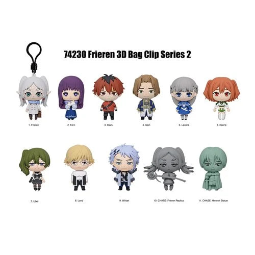 Frieren: Beyond Journeys End 3D Foam Bag Clip Series 2
