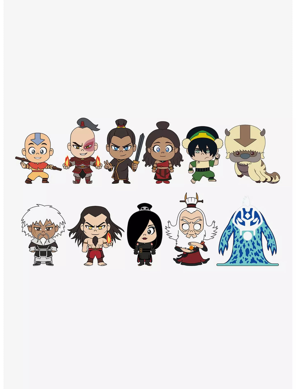 Avatar: The Last Airbender (Series 3) Blind Bag Figural Bag Clip