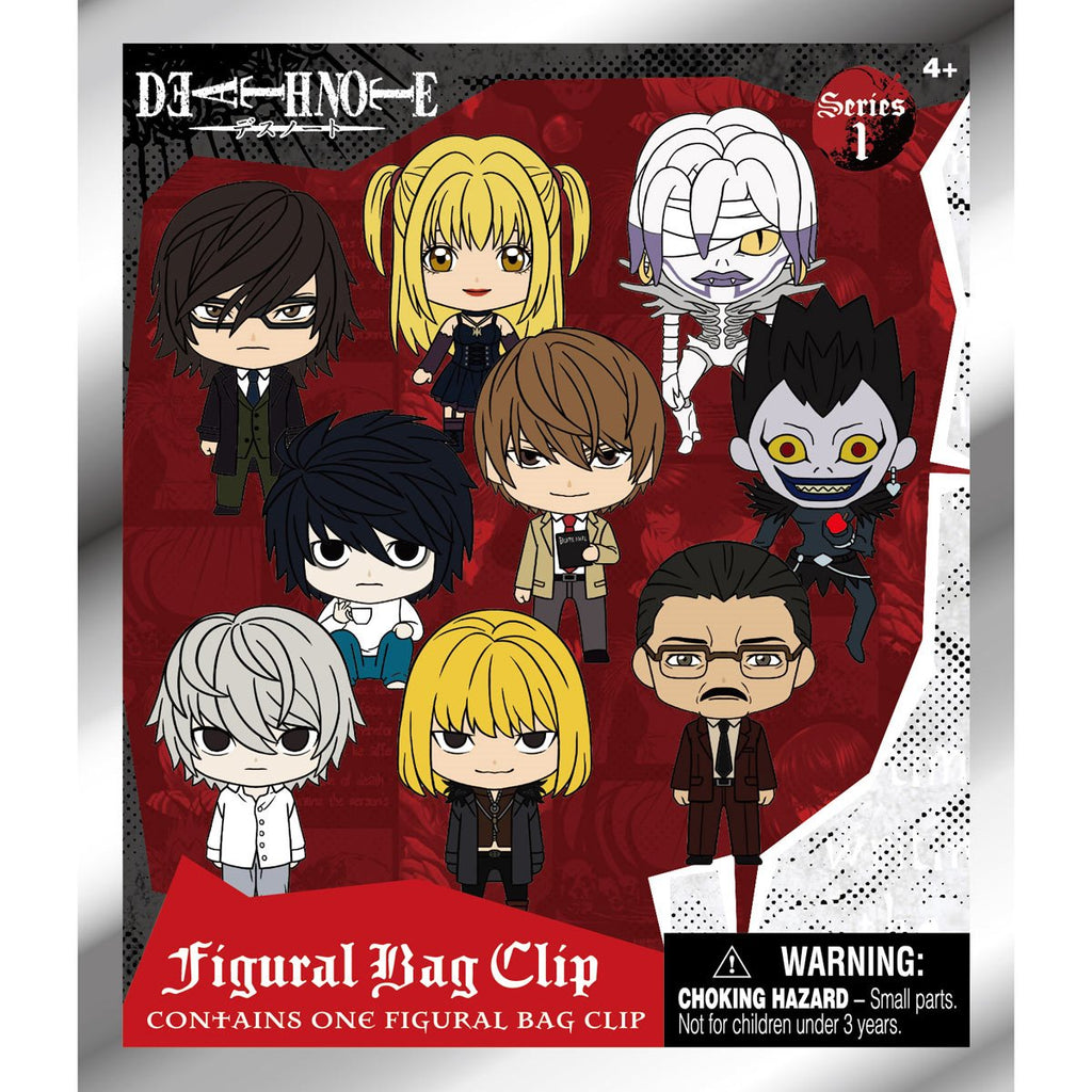 Death Note: 3D Foam Bag Clip Series 1