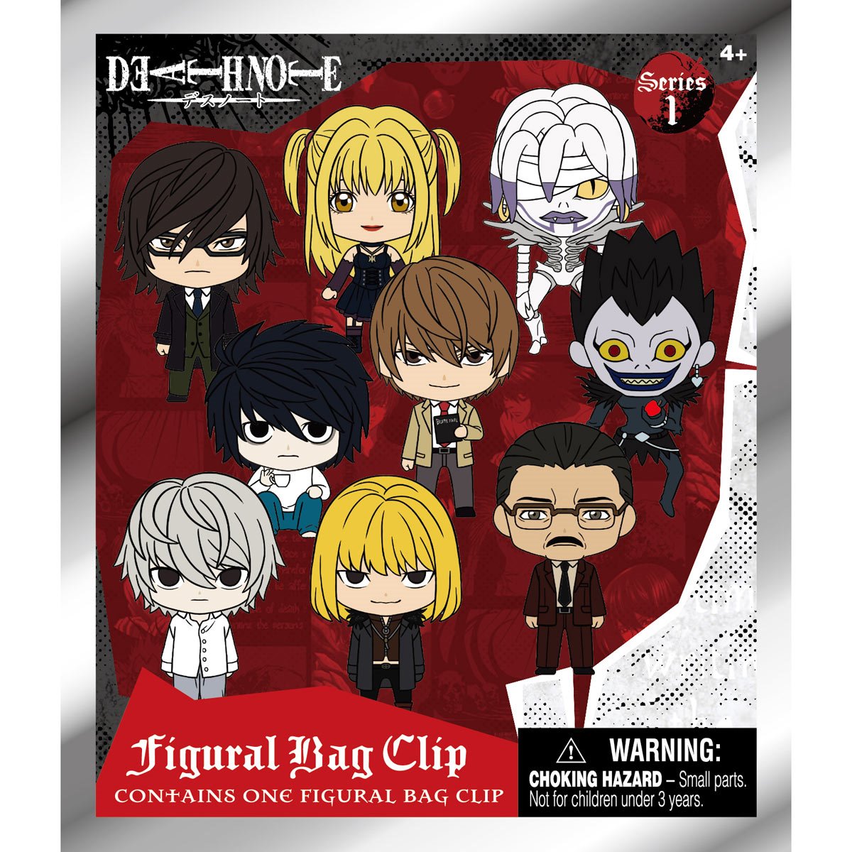 Death Note: 3D Foam Bag Clip Series 1