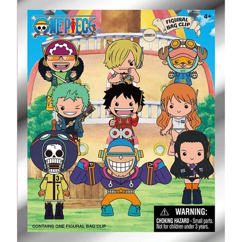 One Piece: 3D Foam Bag Clip Series 6