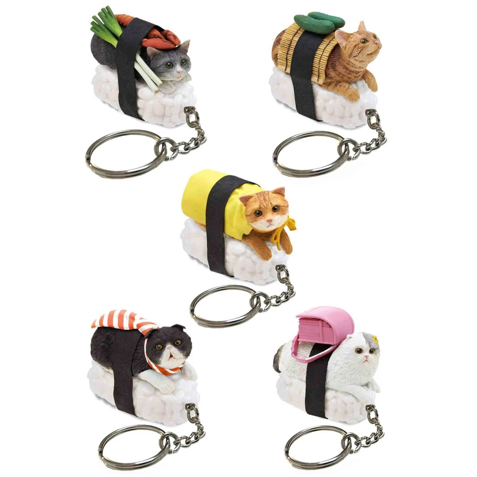 Sushi Cat (Nekozushi) Keyring Blind Box